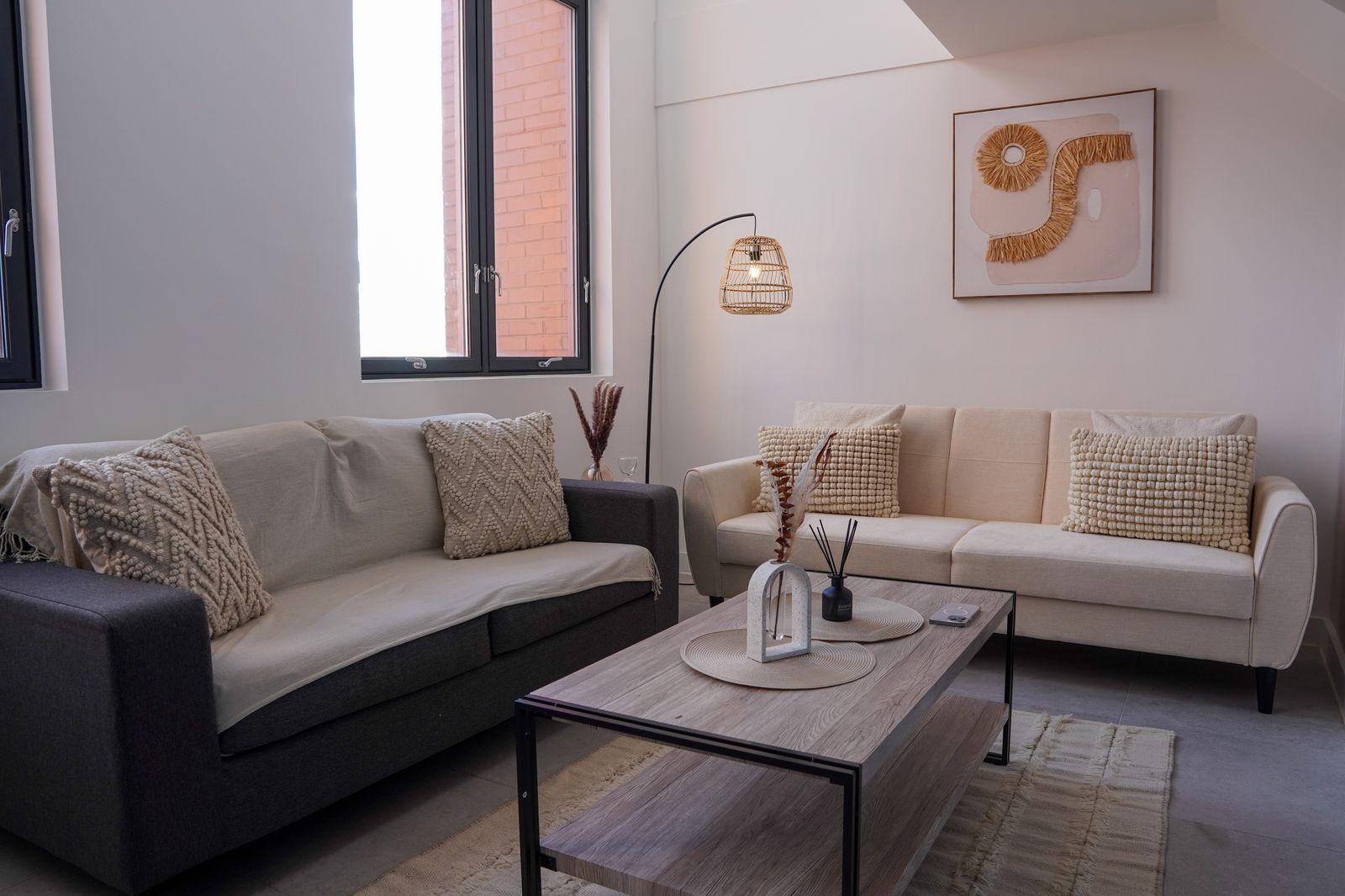Managed apartment interior
